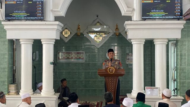 Safari Jumat, Kapolres Bone Sampaikan Pesan Kamtibmas dan Laksanakan Green Policing