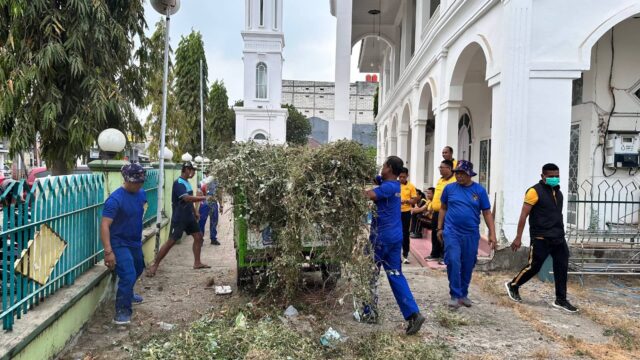 Green Policing, Polres Bone Gelar Kurvei di Dua Masjid, Wujudkan Lingkungan Bersih dan Aman